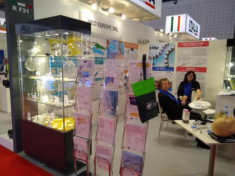 Med Europe booth at Arab Health 2019
