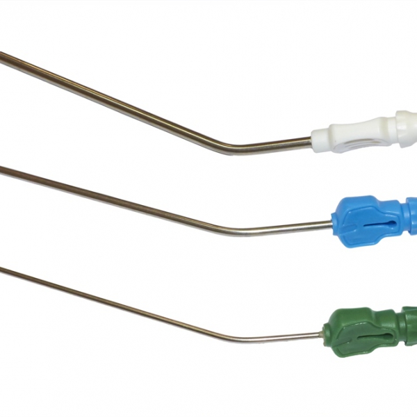 Sim Micro Cannula with drop-shaped suction control